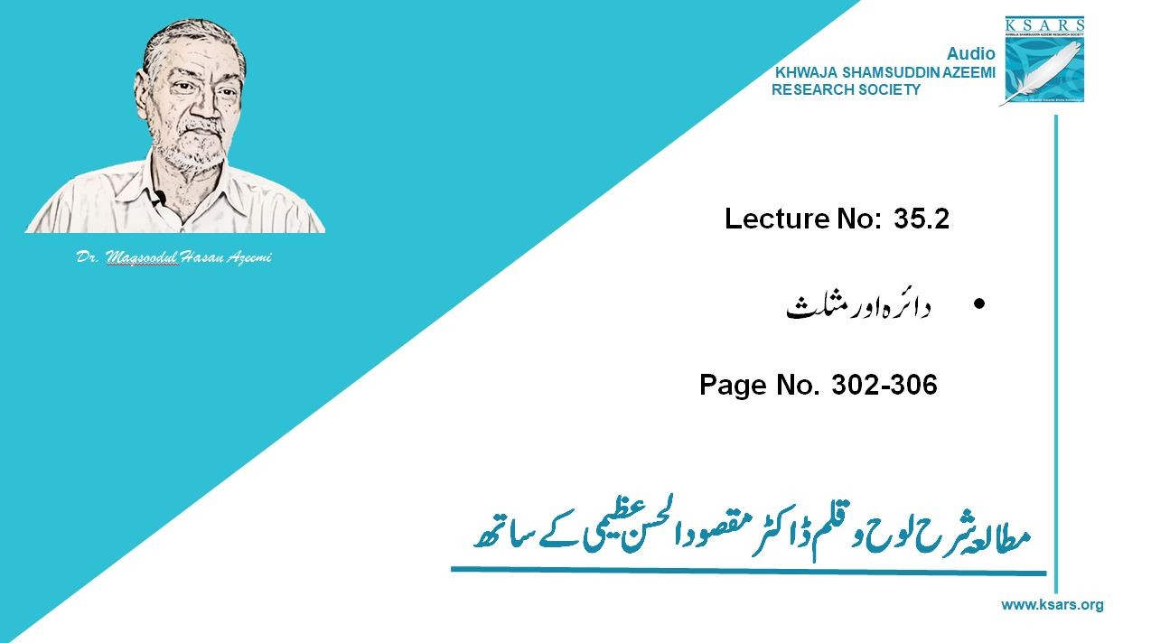 Lecture 35.2 Daira aur Musallas