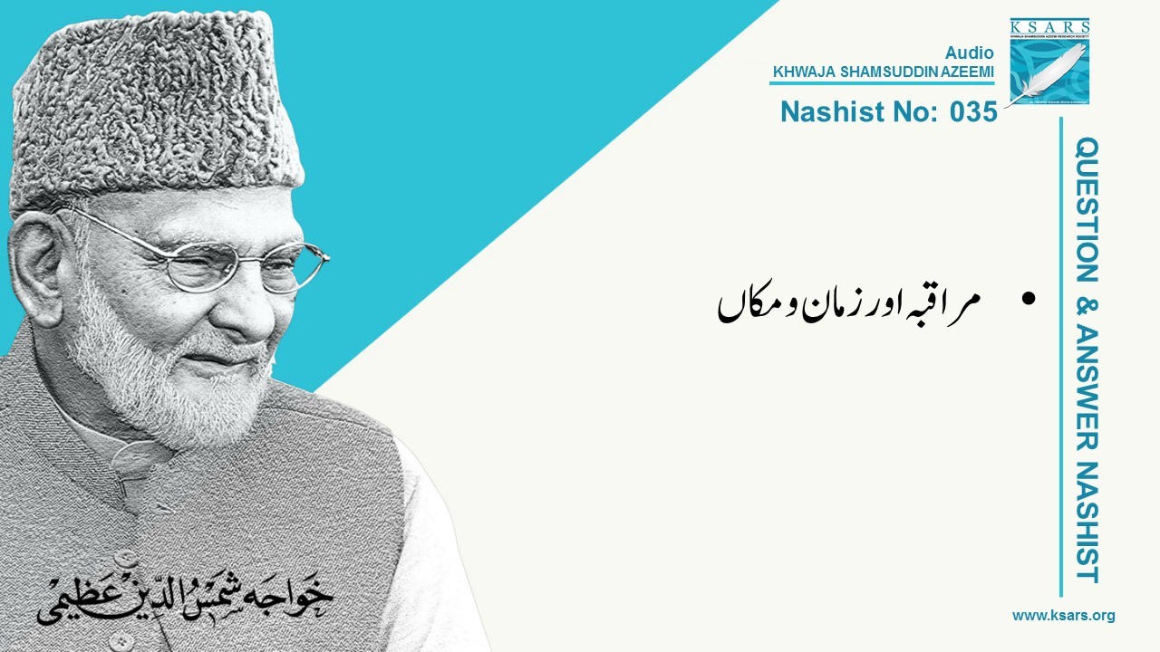 Q&A Muraqaba Aur Zamaan O Makaan